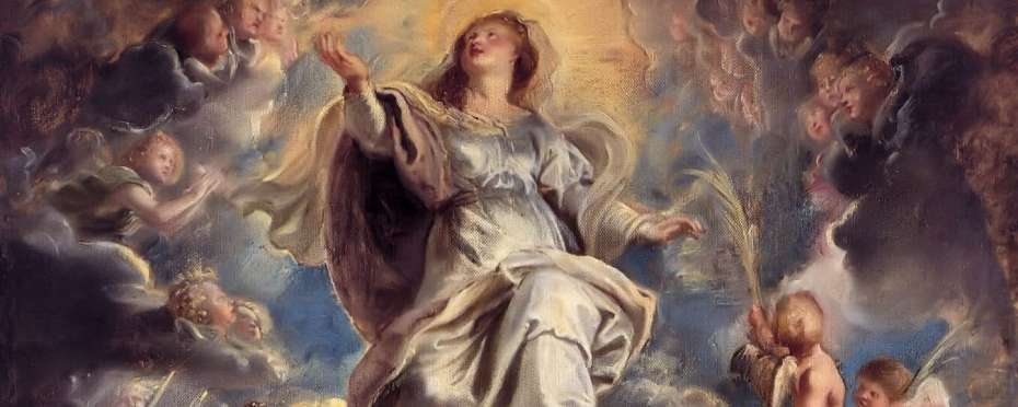 Svaté nebe - Nanebevzetí Panny Marie a legenda o vůni růží
