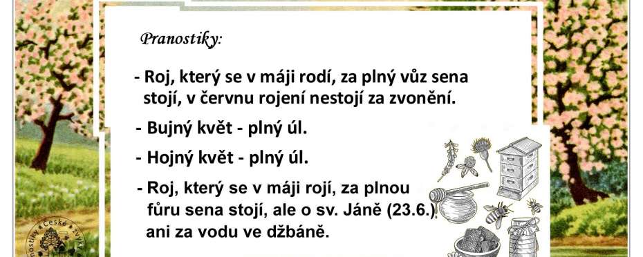 Pranostiky na den 20. 5.
