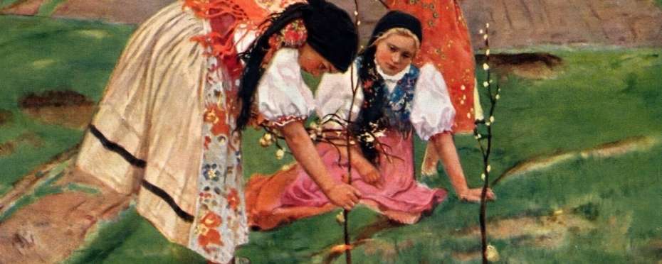 O velikonočním týdnu na venkově – Boží hod velikonoční, neděle