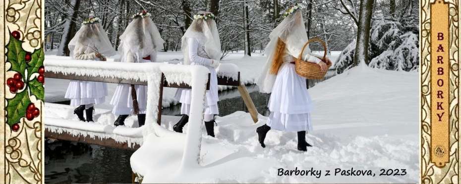 Barborky, tajemné bílé postavy, lidová tradice