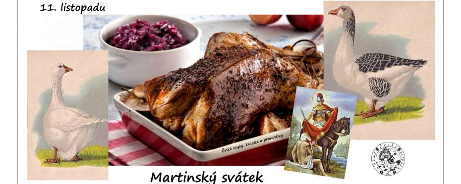 Martinská naložená husa podle Marie Sandtnerové