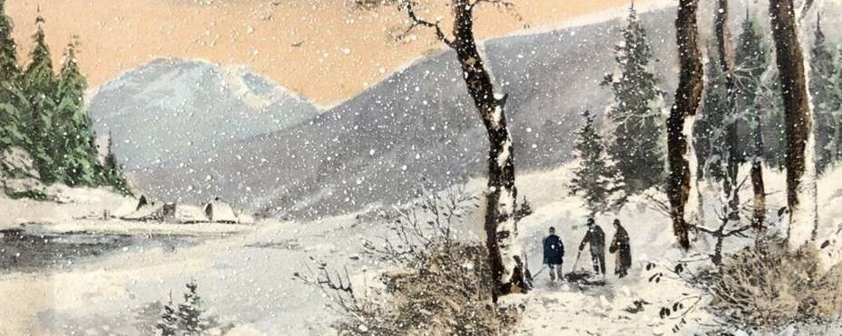 Z mudrosloví starých hospodářů, o sněhu a sněžení - pověry a legendy