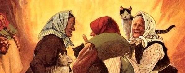 O košťatech a pálení čarodějnic na našem venkově, vyprávění z roku 1850