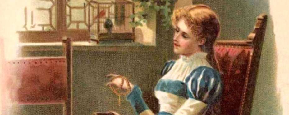 Růženec (latinsky rosarium, „zahrada růží“), legenda a modlitba