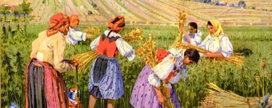 Věneček pro Petrolínku, lidové zvyky a pověry