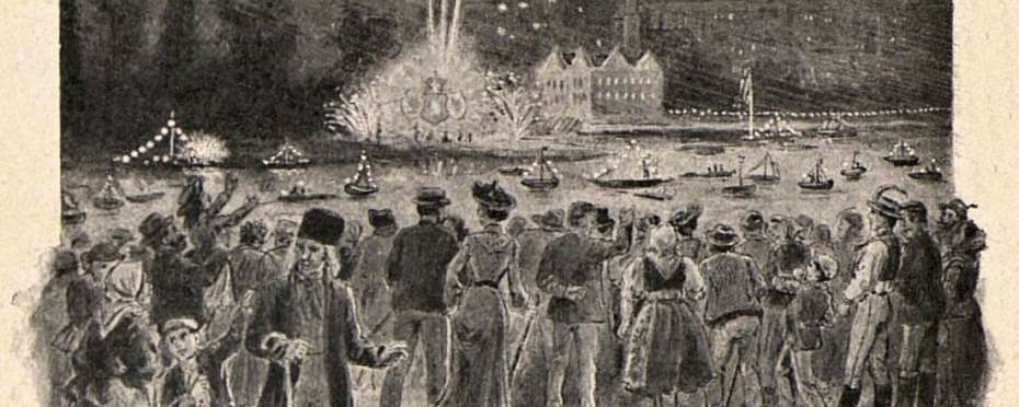 O Velikonocích - staropražský obrázek ze života plavců