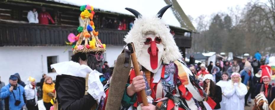 Masopustní maska - Židé (kramáři)