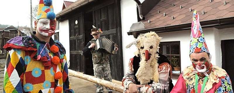 Masopustní maska – Šašek